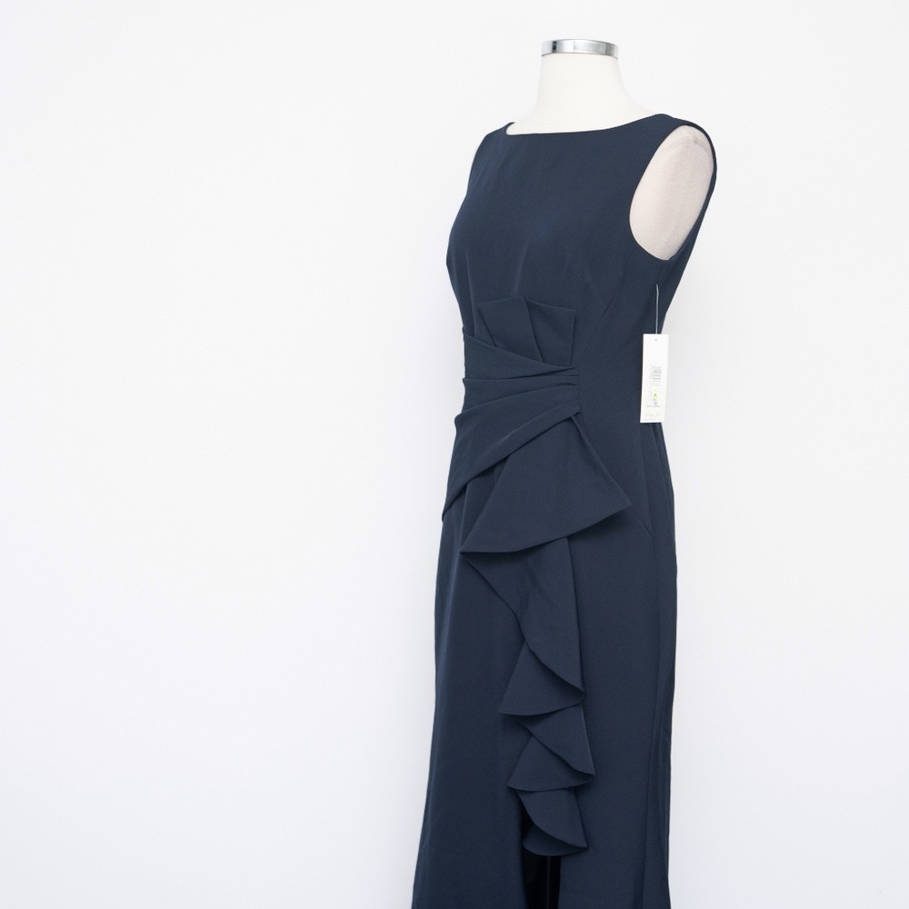 Eliza J. Ruffle Front Gown. - Picture 13 of 15